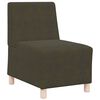 vidaXL Modulaire Sofa Eenheid Armless Leger Groen 55 x 74 x 82 cm