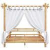 vidaXL Hemelbed 180x200 cm bamboe