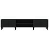 vidaXL Tv-meubel 180x31,5x40 cm bewerkt hout zwart