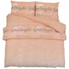 vidaXL Dekbedovertrekset 155x220 cm katoen roze