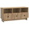 vidaXL TV-kast 102 x 34,5 x 50 cm Artisanaal eiken Bewerkt hout