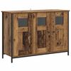 vidaXL Dressoir Oud hout 100 x 35 x 70 cm Bewerkt hout