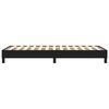 vidaXL Boxspring bed kunstleer zwart 90x200 cm