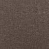 vidaXL Tweezitsbank 120 cm stof taupe