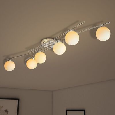 vidaXL Plafondlamp voor 6 G9-lampen 240 W