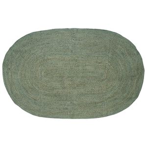 vidaXL Vloerkleden Olijfgroen 205 x 305 cm Jute