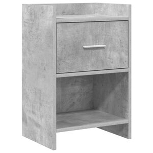 vidaXL Nachtkastjes Betongrijs 40 x 30 x 60 cm Bewerkt hout