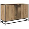 vidaXL Badkamerkast Artisan Eiken 90 x 33 x 60 cm Bewerkt hout