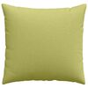 vidaXL Sofa Kussens 2 pcs Lichtgroen 50 x 50 cm Stof