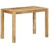 vidaXL Eettafel 110x55x76 cm massief mangohout
