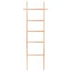 vidaXL Handdoekenladder 170 cm massief walnotenhout