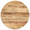 vidaXL Tafelblad rond 15-16 mm 70 cm massief mangohout