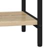 vidaXL Boekenkast Sonoma Eiken 60 x 30 x 146 cm Bewerkt hout