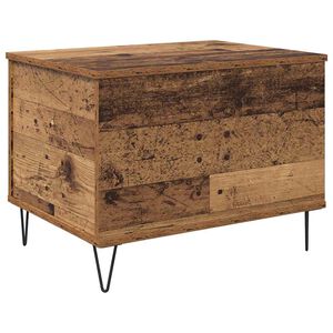 vidaXL Salontafel Oud Hout 60 x 44,5 x 45 cm Bewerkt hout