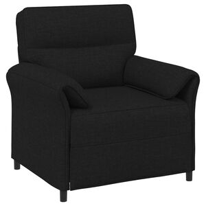 vidaXL Bank 100% polyester metalen frame MDF, Multiplex