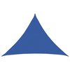 vidaXL Zonneschaduwzeil Blauw 7 x 5 x 5 m HDPE