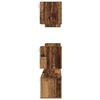 vidaXL Tv-meubelset Wandgemonteerd 7 pcs Oud Hout Bewerkt hout
