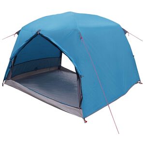 vidaXL Backpacking Tent 2-persoons Blauw 185T Polyester met PU Coating