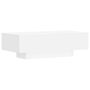 vidaXL Salontafel 100x49,5x31 cm bewerkt hout wit