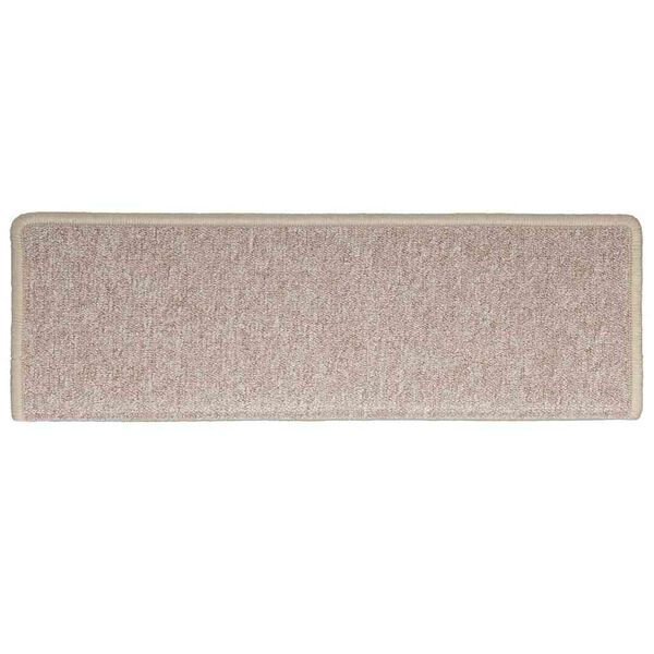 vidaXL Trapmatten 30 st 65x21x4 cm Taupe Rechthoekige Rand