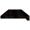 vidaXL Traptreden 12 st 80x25x2 cm massief eikenhout donkerbruin