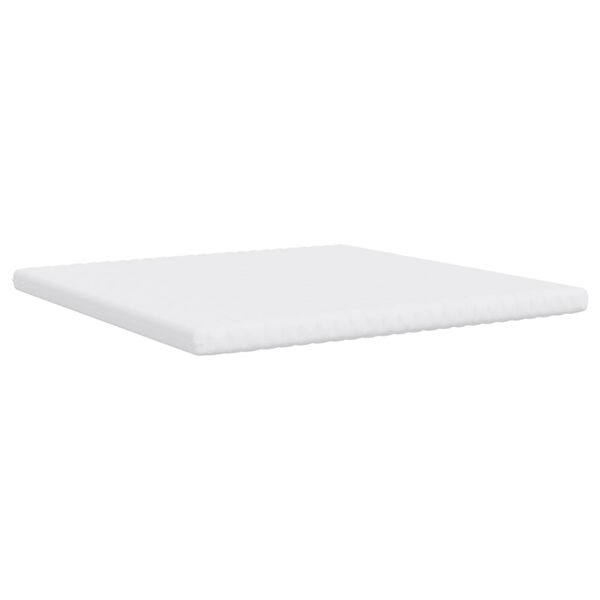 vidaXL Schuimmatras 7 zones hardheid 20 ILD 200x200 cm wit