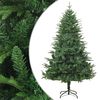 vidaXL Kunstkerstboom 240 cm PVC en PE groen