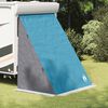 vidaXL Achterkleptent met dak Blauw 190 x 150 x 185 cm taft