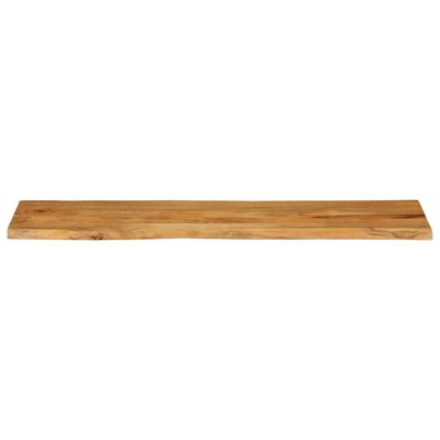 vidaXL Tafelblad met natuurlijke rand 180x40x3,8 cm massief mangohout