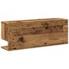 vidaXL Wandkast 80x20x30 cm bewerkt hout oud houtkleurig