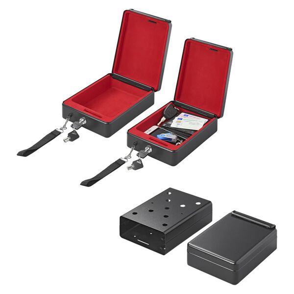 ProPlus Kluis met houder 225x165x85 mm staal