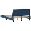 vidaXL Bedframe zonder matras "Hanko" stof blauw 140x190 cm