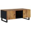 vidaXL Salontafel 100x54x40 cm massief mangohout en bewerkt hout