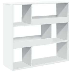 vidaXL Kamerscherm 100x33x94,5 cm bewerkt hout wit
