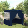 vidaXL Partytent met zijwanden professioneel 90 g/m&sup2; 2,5x2,5 m blauw