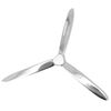 vidaXL Propeller voor aan de muur 70 cm aluminium zilver