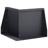 vidaXL Keerwand 50 x 50 x 40 cm Staal Antraciet