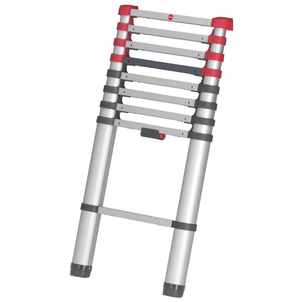 Hailo Telescoopladder FlexLine 260 264 cm aluminium 7113-091