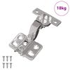 vidaXL Scharnier 254 pcs Nikkel 85 x 52,5 x 9,5 mm IJzer