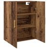 vidaXL Wandkast Wandgemonteerd Oudhout 69,5 x 34 x 90 cm Bewerkt hout