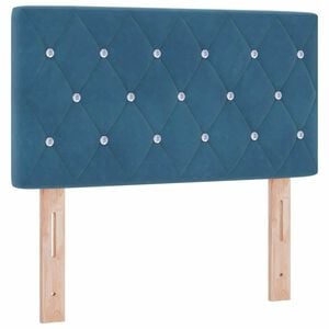 vidaXL Hoofdbord Donkerblauw 80 cm Fluweel