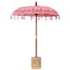 vidaXL Balinese parasol met basis Roze &Oslash; 180-190 cm