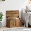 vidaXL Opbergbox 70x40x38 cm bewerkt hout artisanaal eikenkleurig