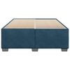 vidaXL Bedframe fluweel blauw 160x200 cm