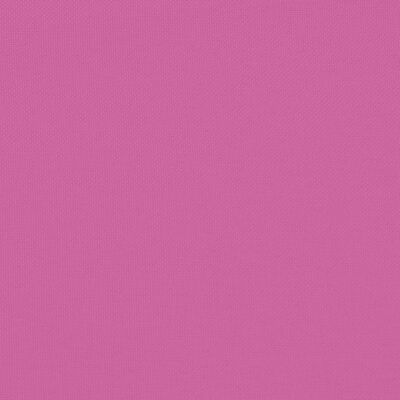 vidaXL Palletkussen 50x40x12 cm stof roze