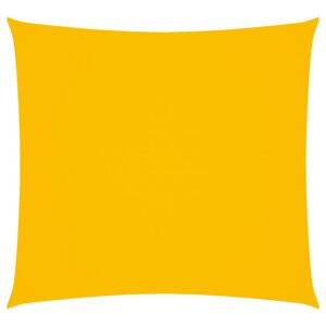 vidaXL Zonnescherm vierkant 2x2 m oxford stof geel