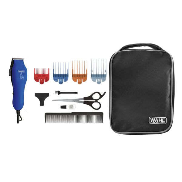 Wahl 11-delige Huisdierentondeuse U-Clip blauw