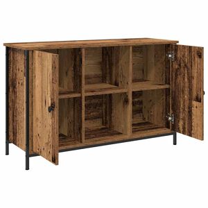 vidaXL Tv-meubelset 101 x 35 x 65 cm Oud Hout Bewerkt hout
