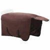 vidaXL Paardendeken Volledig Donkerbruin 125 cm Polar fleece