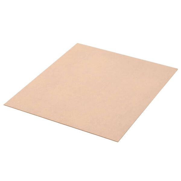vidaXL MDF platen vierkant 60x60 cm 12 mm 4 st
